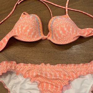 Victoria’s Secret Peach bikini - size small